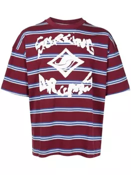 Футболка в полоску Surfing Drums Piet, черный