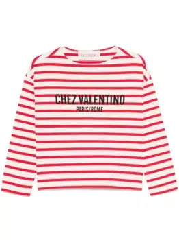 Футболка в полоску VALENTINO GARAVANI, красный