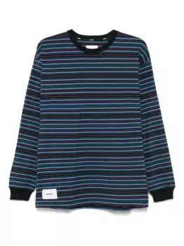 Футболка в полоску WTAPS, фиолетовый