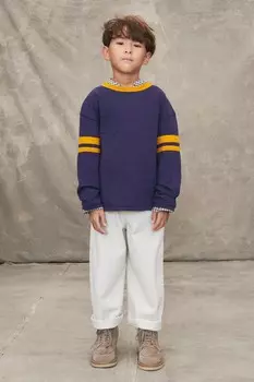 Футболка в полоску ZARA, синий