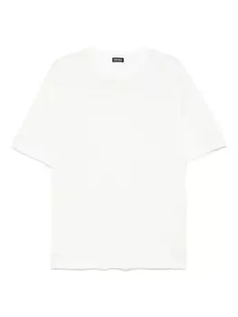 Футболка в полоску Zegna, белый