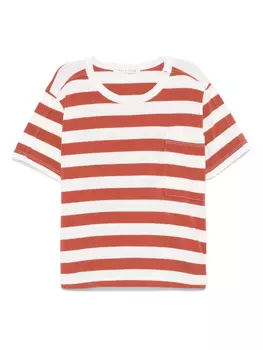 Футболка в полоску Zhoe & Tobiah, коричневый