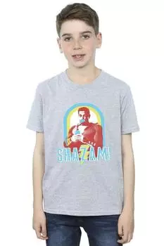 Футболка в рамке Shazam Buble Gum DC Comics, серый