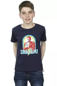 Футболка в рамке Shazam Buble Gum DC Comics, темно-синий