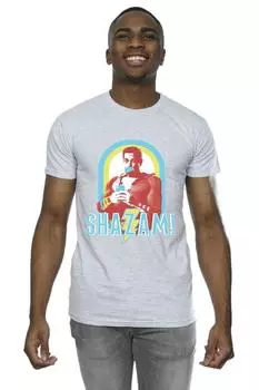 Футболка в рамке Shazam Buble Gum DC Comics, серый