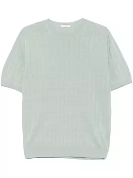 Футболка в рубчик Boglioli, зеленый