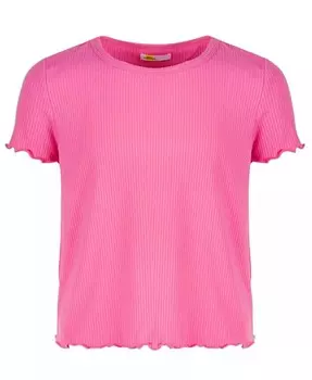 Футболка в рубчик для девочек Epic Threads, розовый
