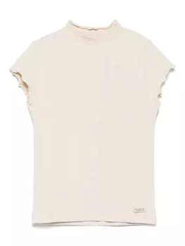 Футболка в рубчик Donsje, нейтральный