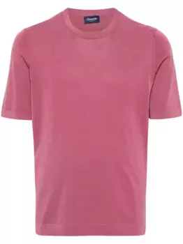 Футболка в рубчик Drumohr, розовый