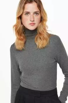 Футболка в рубчик Essential рубашка-поло в рубчик Whistles, серый