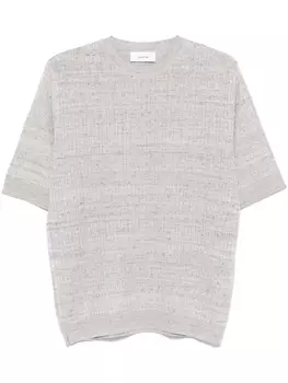 Футболка в рубчик Lardini, серый