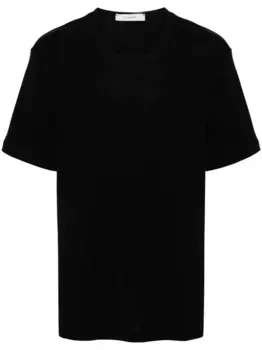 Футболка в рубчик LEMAIRE, черный