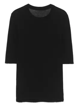 Футболка в рубчик LESS, черный