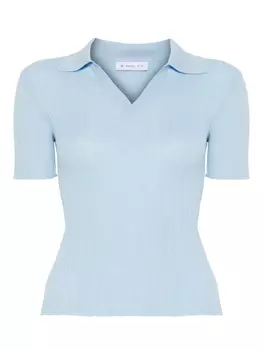 Футболка в рубчик Manuel Ritz, синий