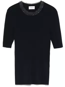 Футболка в рубчик P.A.R.O.S.H., синий