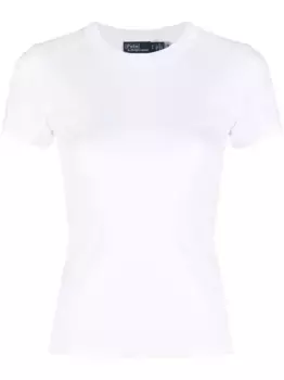 Футболка в рубчик POLO RALPH LAUREN, белый