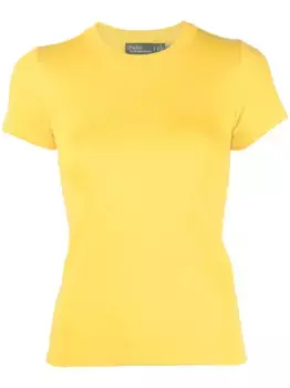 Футболка в рубчик POLO RALPH LAUREN, желтый