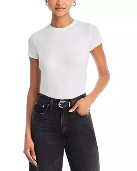 Футболка в рубчик Verona Cotton Citizen, белый