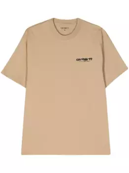 Футболка W' S/S American Script CARHARTT WIP, нейтральный