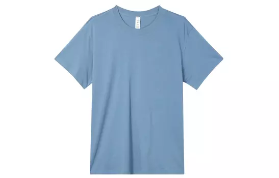 Футболка в современном студенческом стиле для женщин Lululemon, Powder Blue/PWBE