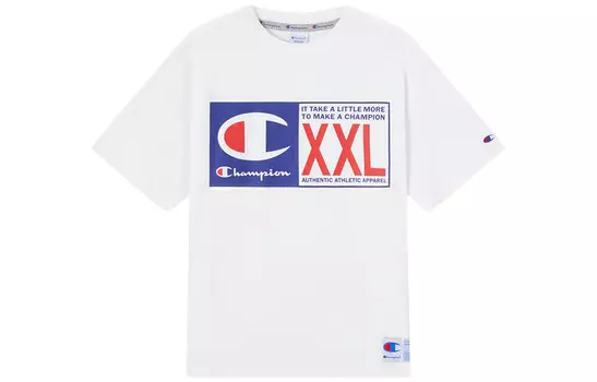 Футболка в стиле экшн унисекс Champion, белый