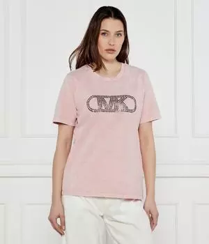 Футболка в стиле «Ампир» Regular fit Michael Kors, розовый