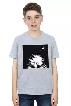 Футболка в стиле Чубакки Star Wars, серый