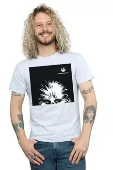 Футболка в стиле Чубакки Star Wars, серый