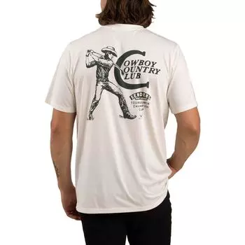 Футболка в стиле кантри-клуба ковбоев Sendero Provisions Co., белый