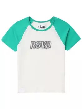 Футболка в стиле колор-блок izzue, белый