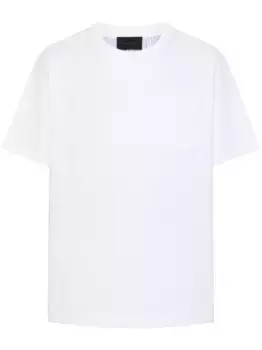 Футболка в стиле колор-блок Simone Rocha, белый