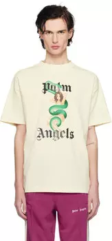 Футболка в стиле пин-ап Off-White Palm Angels