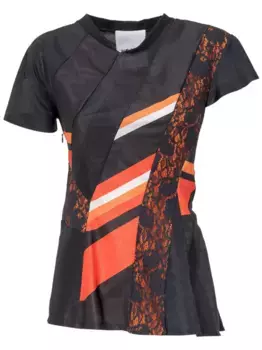 Футболка в технике пэчворк Koch, черный