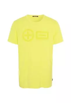 Футболка в типичном дизайне лейбла CHIEMSEE, цвет Lemon Tonic