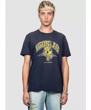 Футболка в винтажном стиле Egonlab, мультиколор