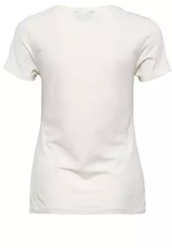 Футболка в винтажном стиле Rumble Queen Queen Kerosin, кремовый