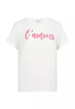 Футболка "WA-Sibille 4", круглый вырез, женская Wasabi CONCEPT, цвет 4505 Fuchsia Rose