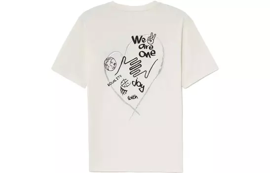 Футболка Wade Collection для мужчин, цвет белый Lining, кремовый
