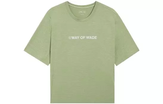 Футболка Wade Collection для мужчин Lining, зеленый