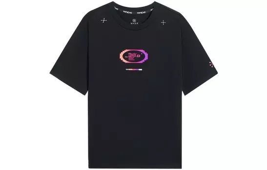 Футболка Wade Collection мужская черная Lining, черный