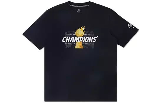 Футболка Wade Collection мужская черная Lining, черный