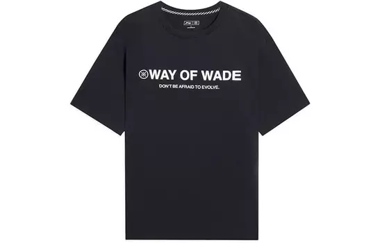 Футболка Wade Collection мужская черная Lining, черный