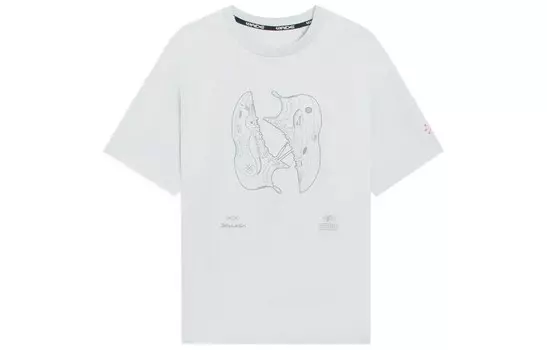 Футболка Wade Collection мужская серая Lining, серый