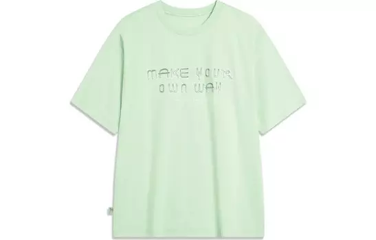 Футболка Wade Collection унисекс бамбуково-зеленая Lining, зеленый