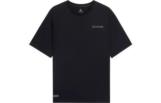 Футболка Wade Collection унисекс, черная Lining, черный