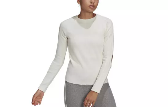 Футболка Waffle Ls Ld99 женская белая Adidas Originals