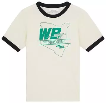Футболка Wales Bonner Pace Ringer Baby T-Shirt 'Beige', загар