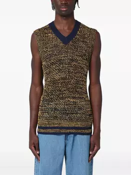 Футболка Wales Bonner v-neck vest, синий