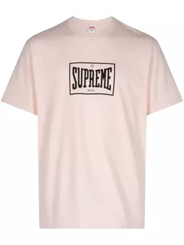 Футболка Warm Up Pale Pink Supreme, розовый