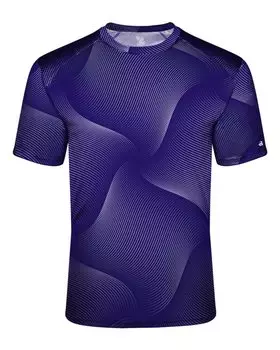 Футболка Warp Badger, фиолетовый